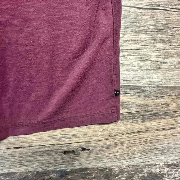 Travis Mathew Maroon Men's Shirt - Picture 4 of 4